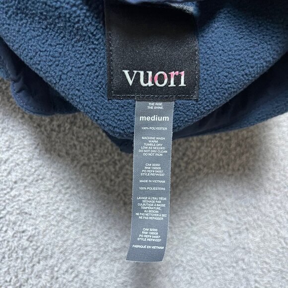 Vuori Aspen Shirt Fleece Jacket Athletic Fit 4-Way Stretch Polartec Men's Medium - Picture 4 of 6